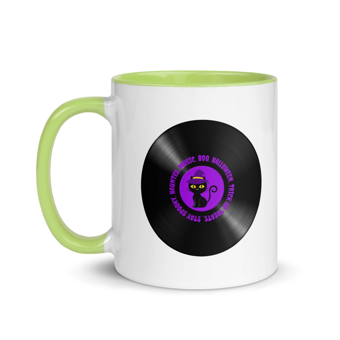 Cat Purple Vinyl Color Mug