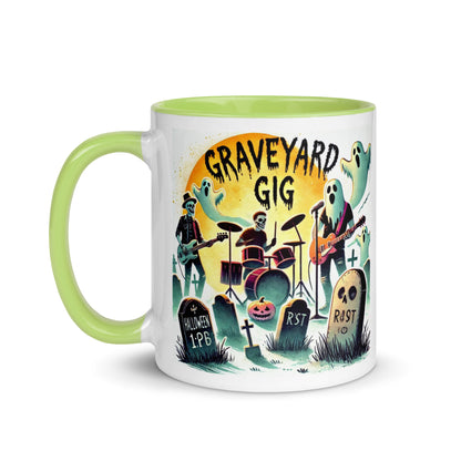 Ghosts and Tombstones Color Mug