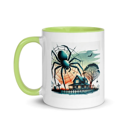 Halloween Giant Spider Color Mug