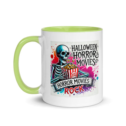 Halloween Movies Popcorn Color Mug