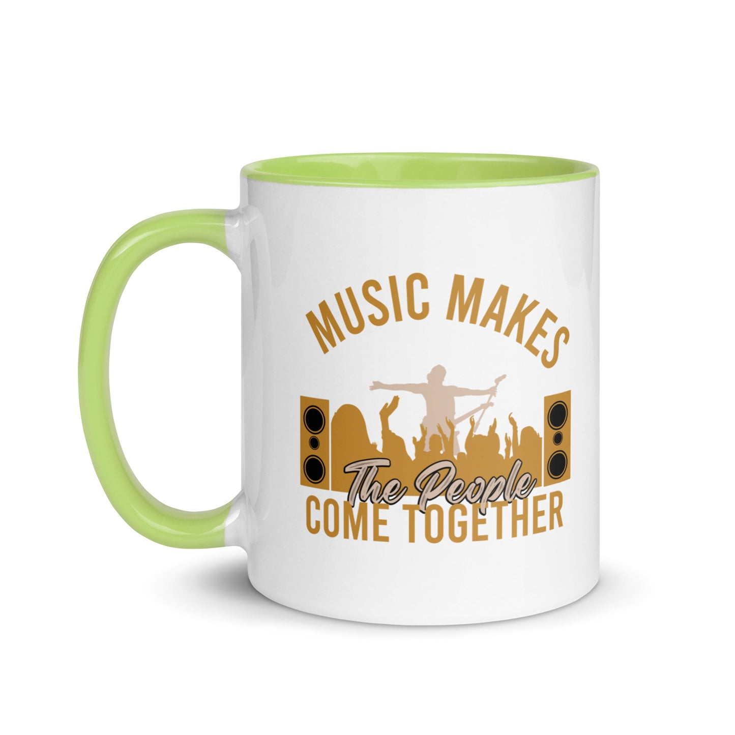 Music Makes The People Come Together Color Mug