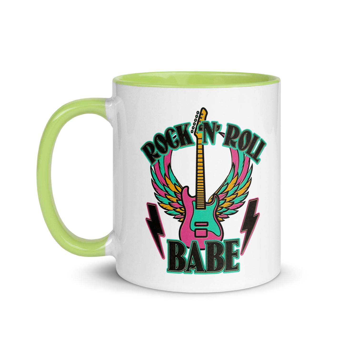Rock And Roll Babe Color Mug