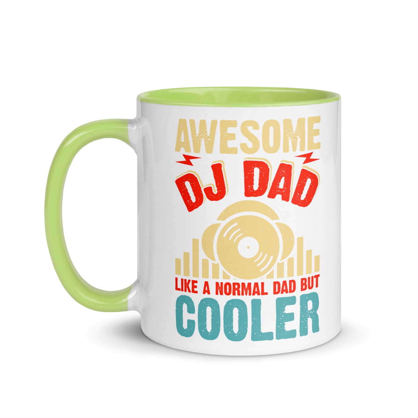 Awesome DJ Dad, Like A Normal Dad But Cooler Color Mug