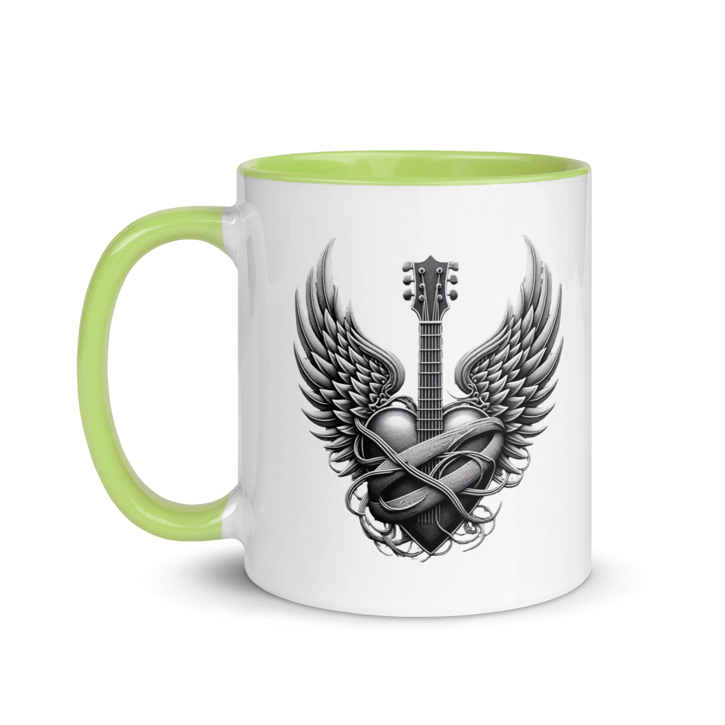 Guitar Angel Wings Color Mug