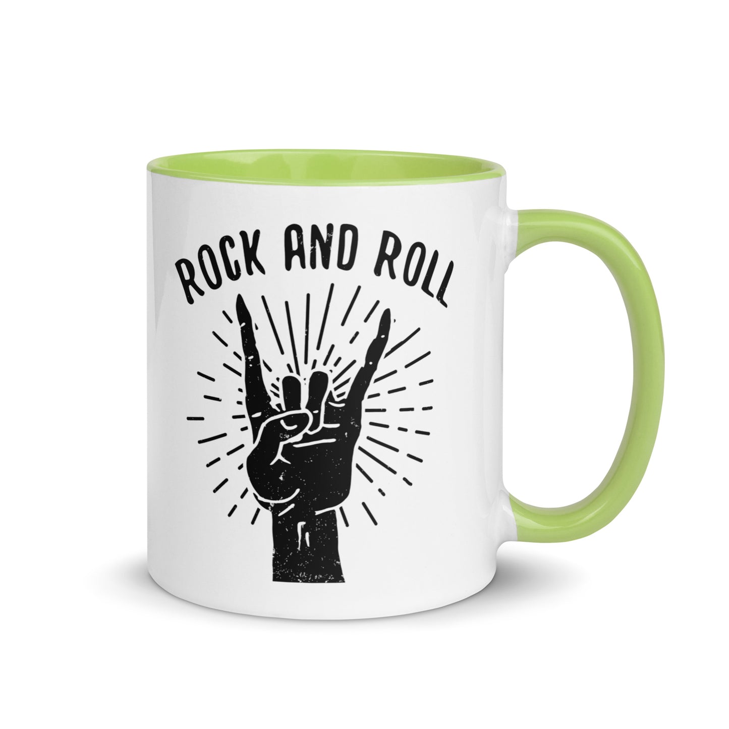 Rock and Roll Hand Color Mug