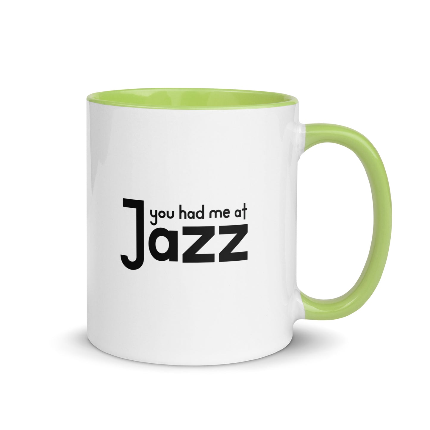 You Had Me At Jazz Color Mug