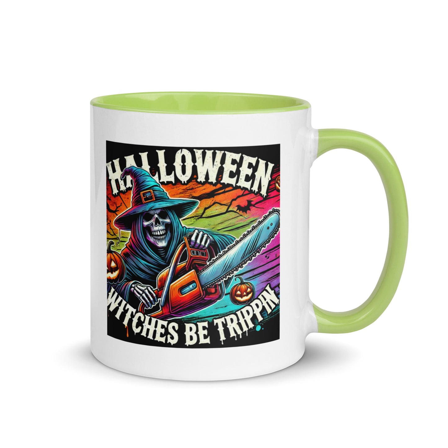 Spooky Chainsaw Color Mug