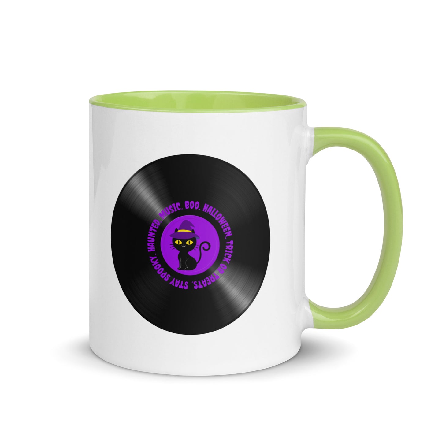 Cat Purple Vinyl Color Mug