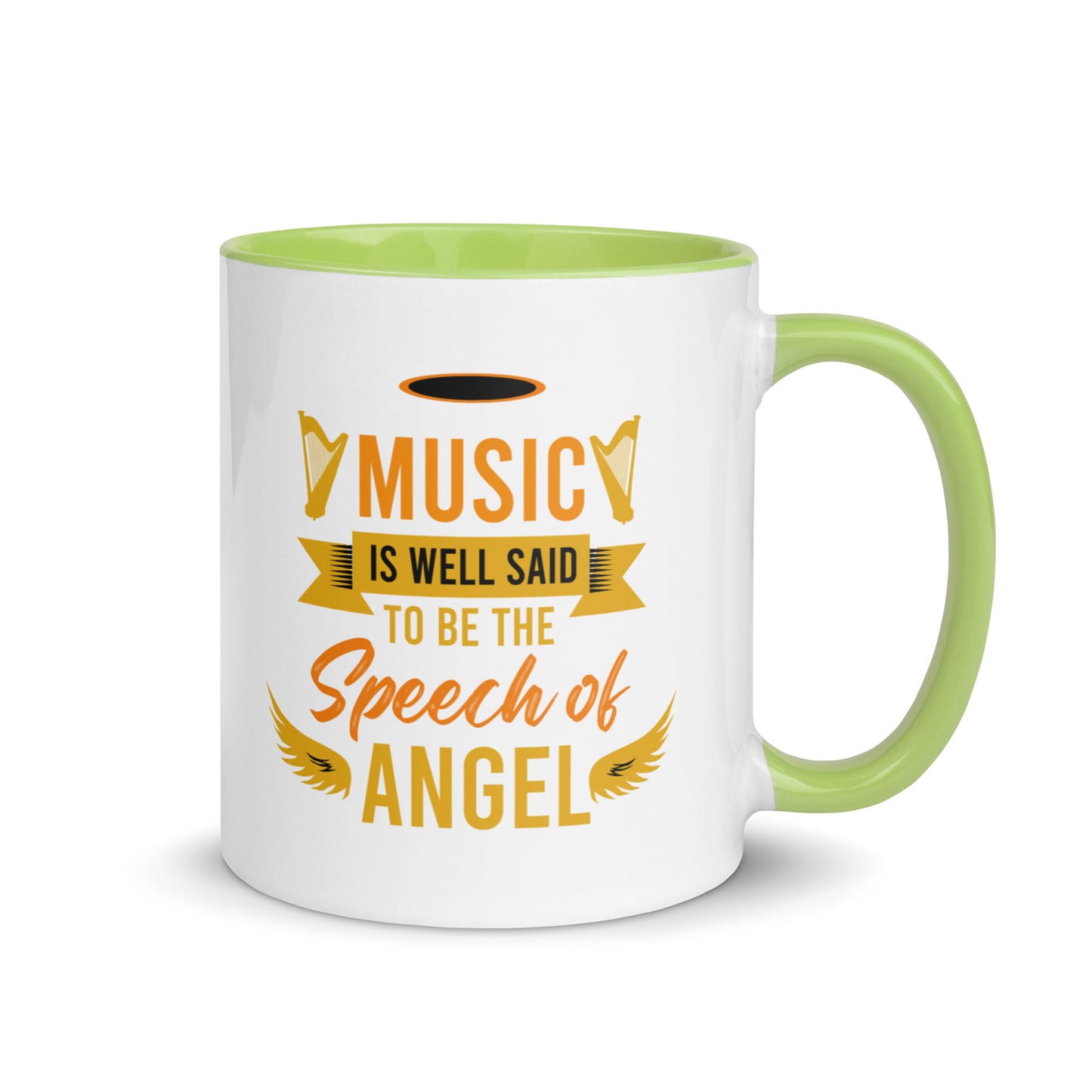 Music Is Well Said To Be The Speech of Angel Color Mug