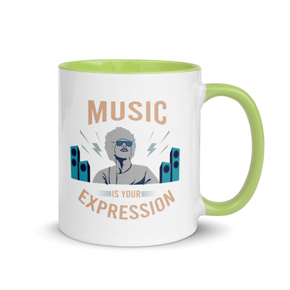 Music is your Expression Color Mug