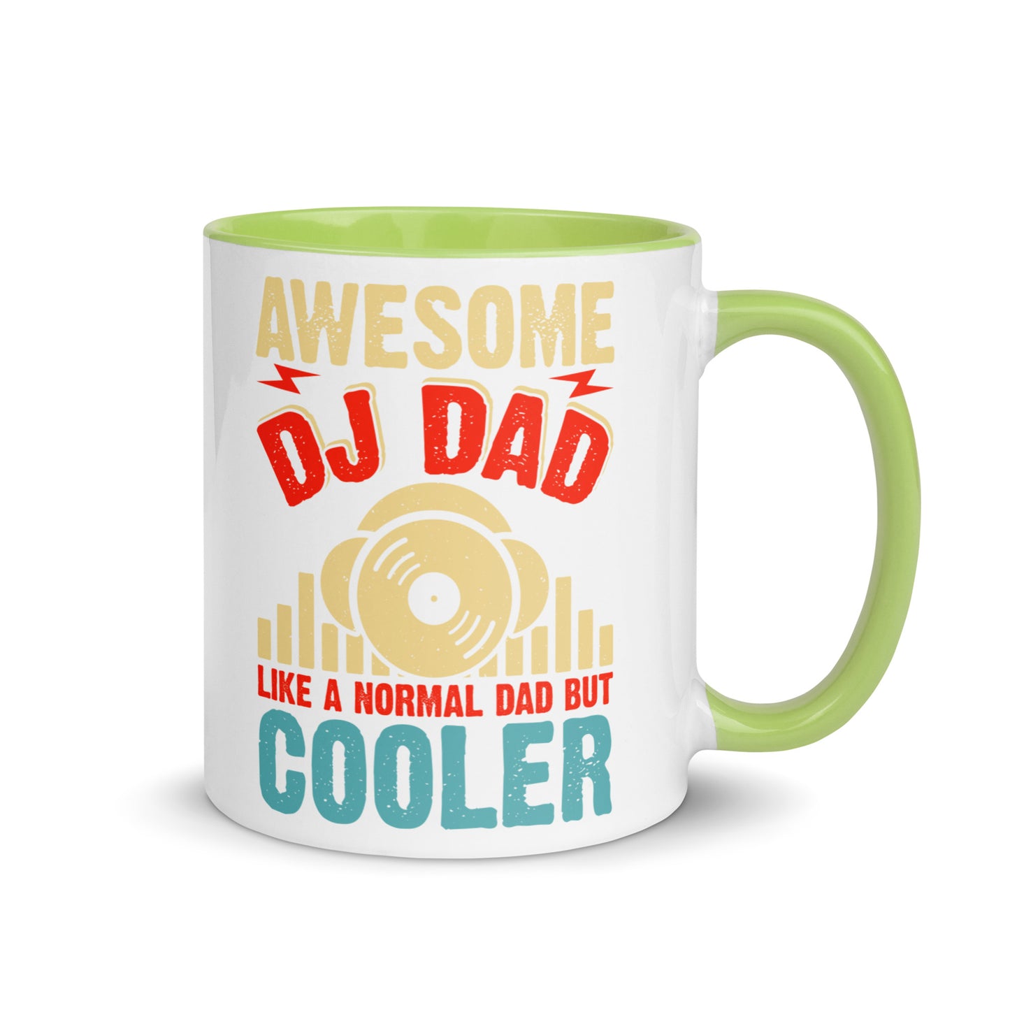 Awesome DJ Dad, Like A Normal Dad But Cooler Color Mug