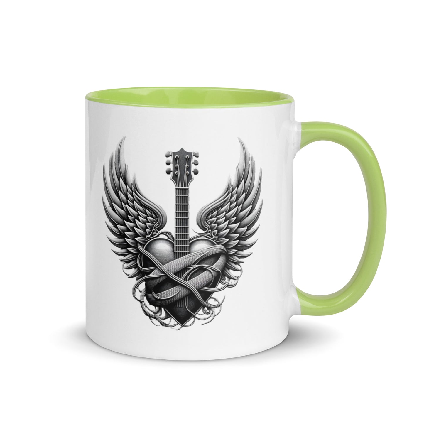 Guitar Angel Wings Color Mug