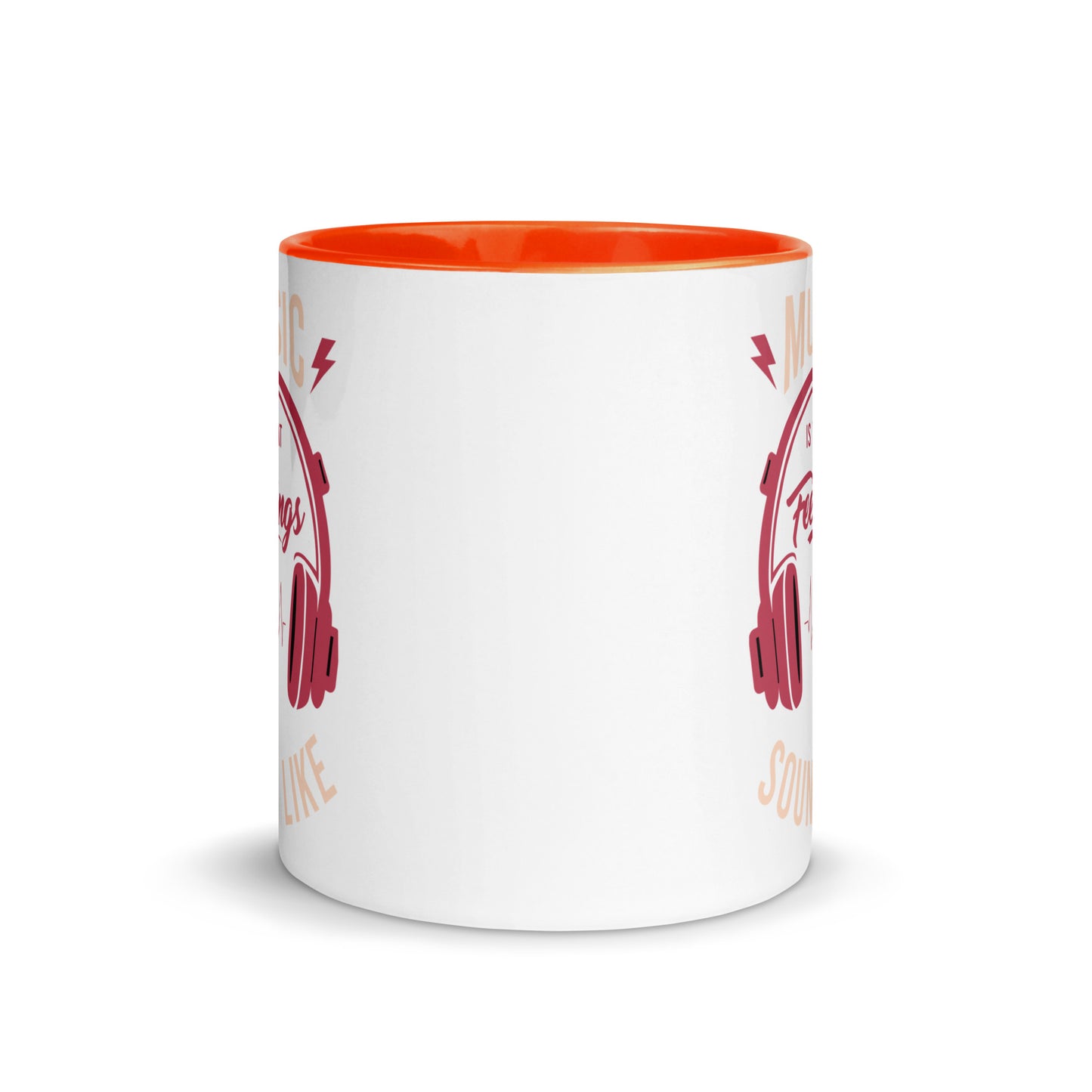 Music is What Feelings Sound Like Color Mug