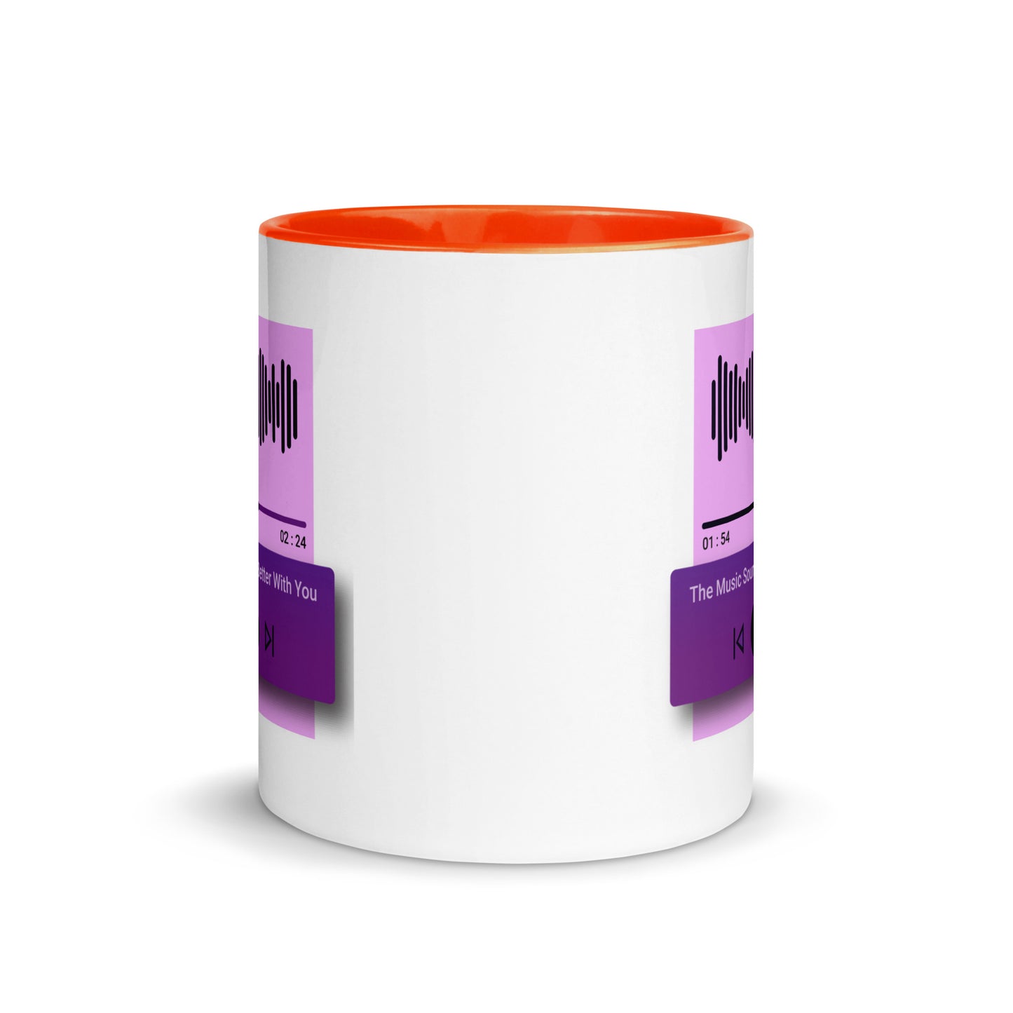 The Music Sounds Better With You Color Mug