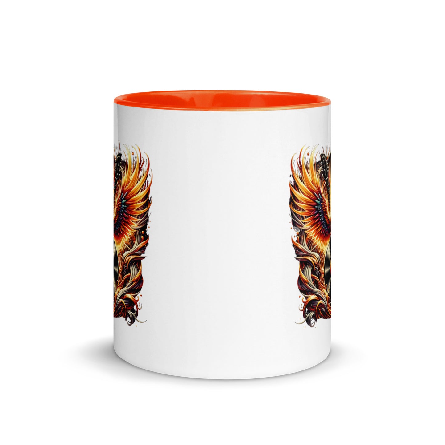 Guitar Eagle Flame Color Mug