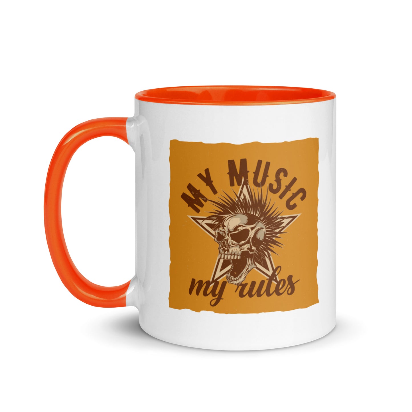 My Music My Rules Color Mug