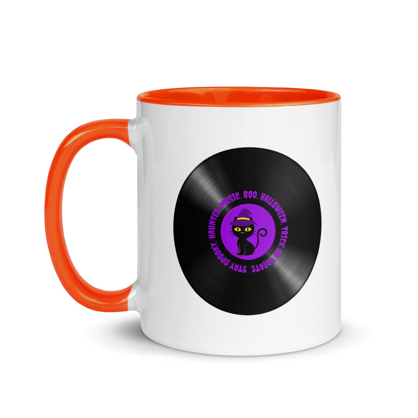 Cat Purple Vinyl Color Mug