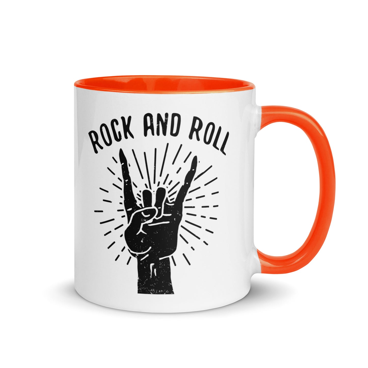 Rock and Roll Hand Color Mug