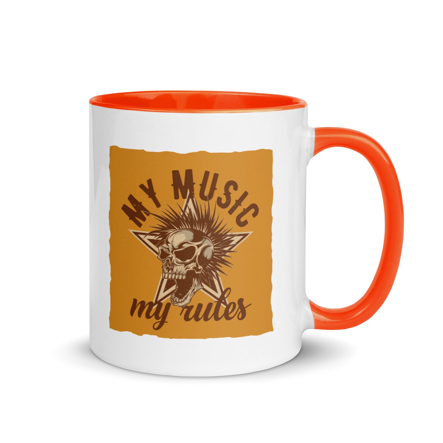 My Music My Rules Color Mug