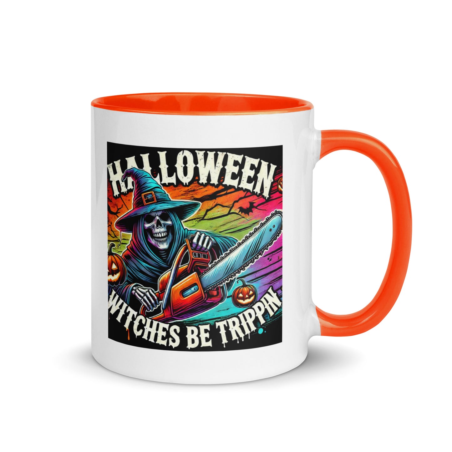 Spooky Chainsaw Color Mug