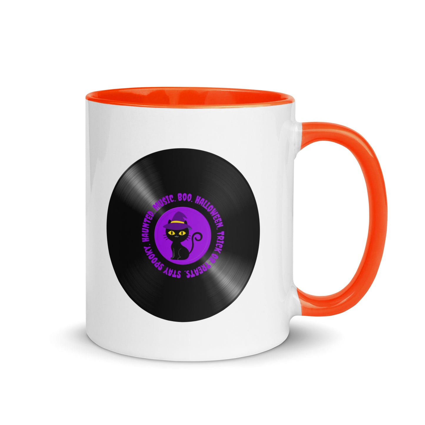Cat Purple Vinyl Color Mug