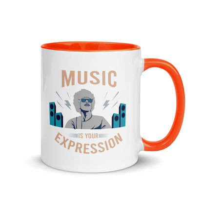 Music is your Expression Color Mug