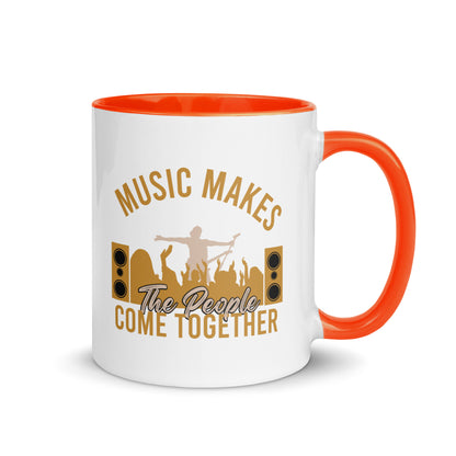 Music Makes The People Come Together Color Mug
