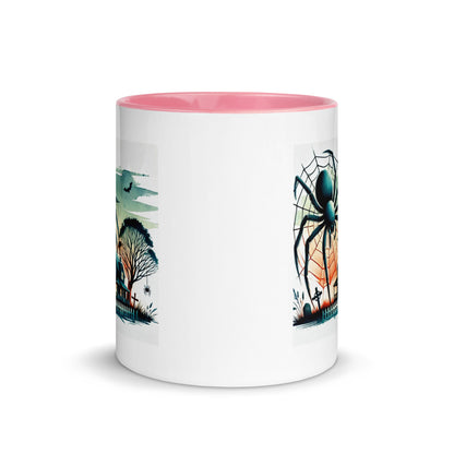 Halloween Giant Spider Color Mug