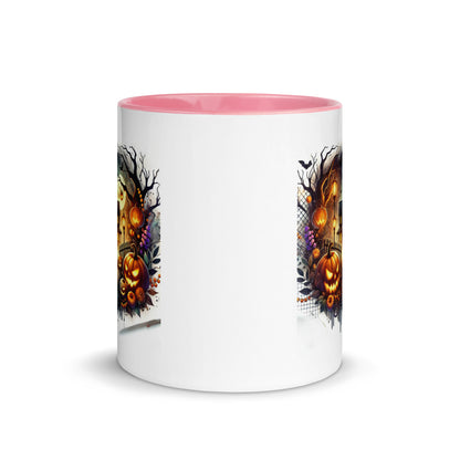 Halloween Scary House Color Mug