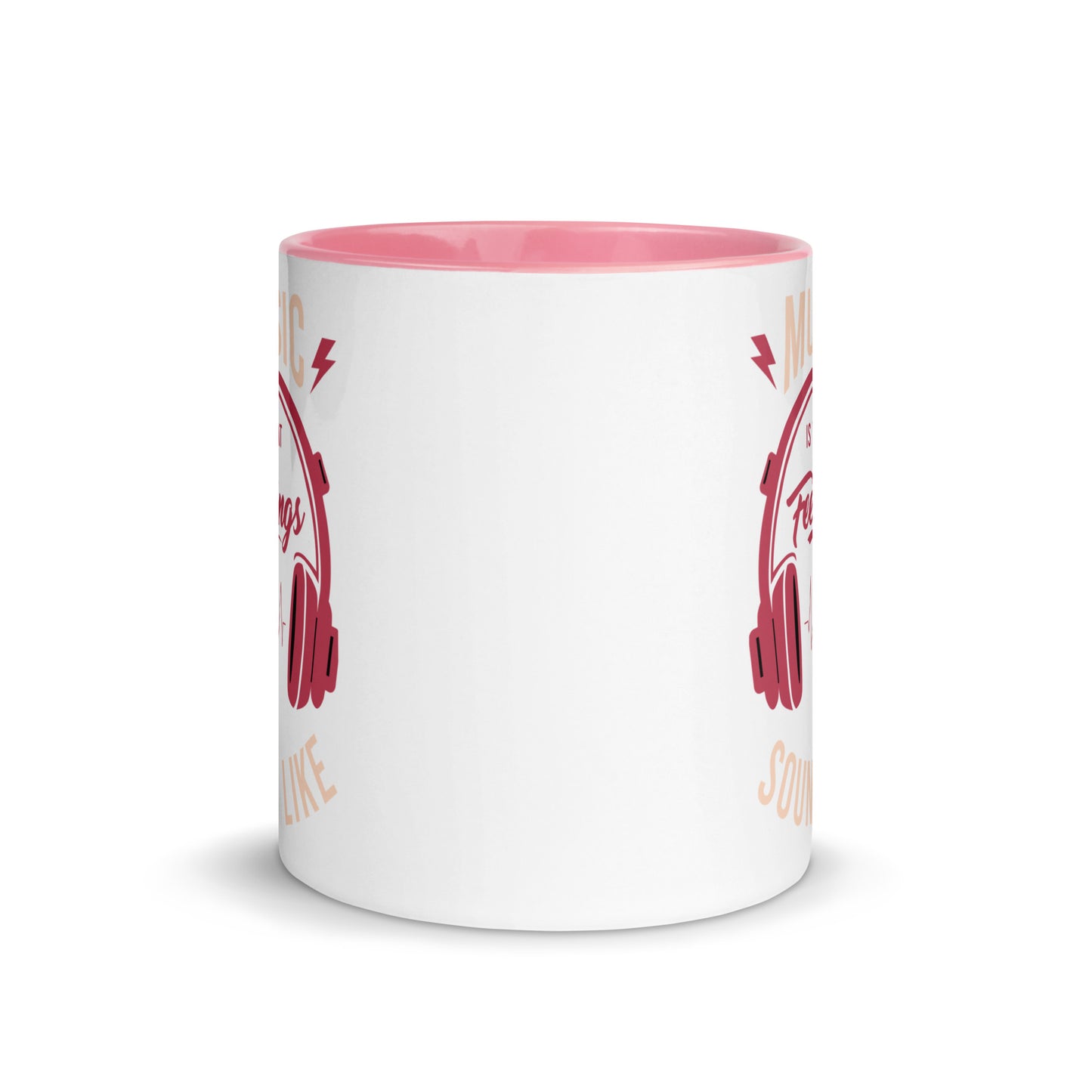 Music is What Feelings Sound Like Color Mug