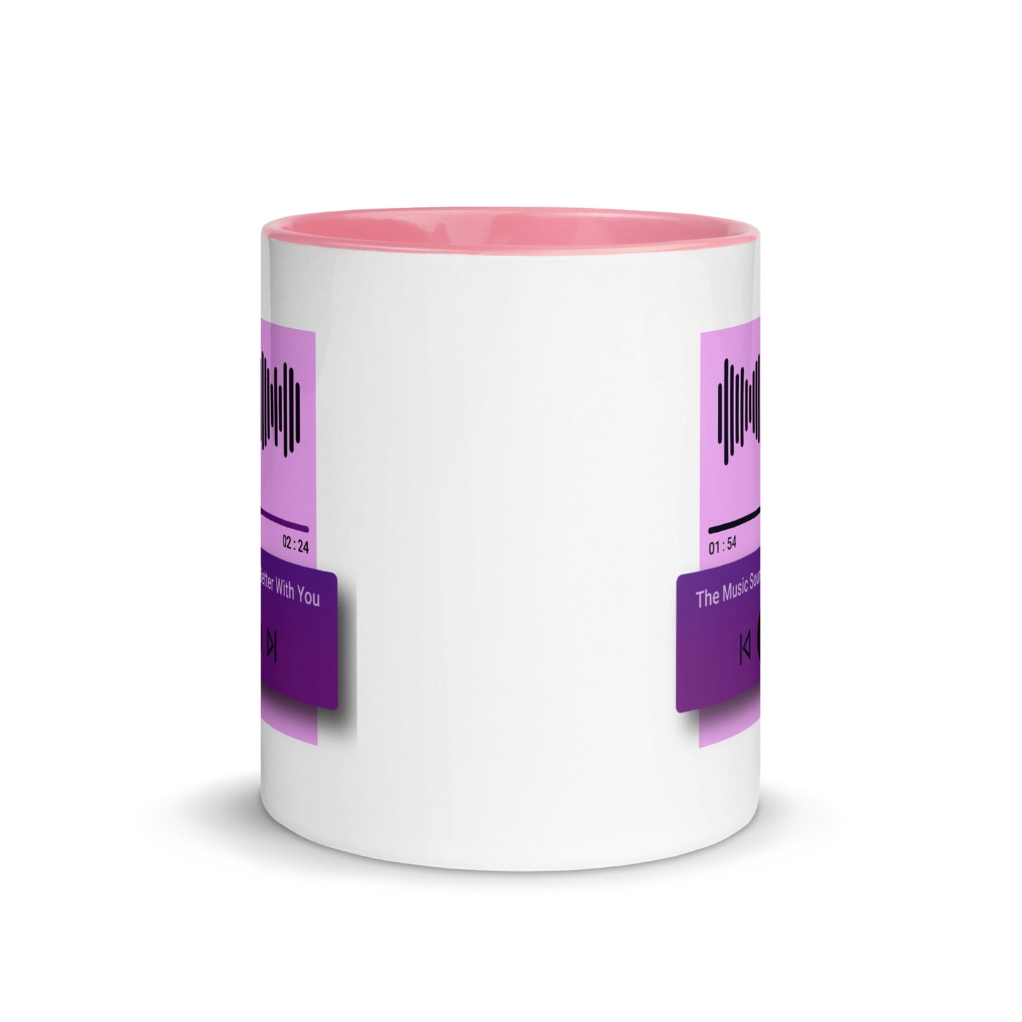 The Music Sounds Better With You Color Mug