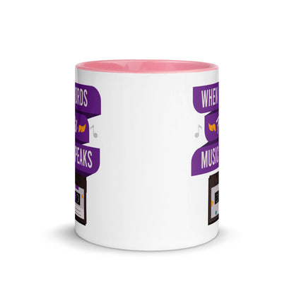 When Words Fail Music Speaks Color Mug