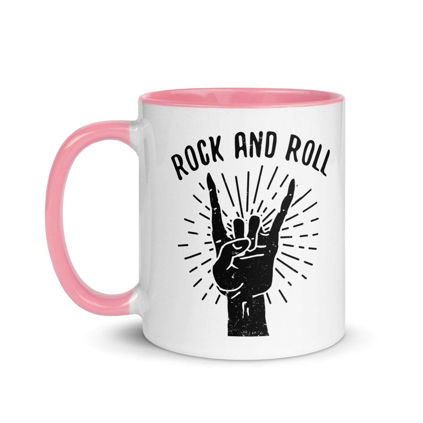 Rock and Roll Hand Color Mug