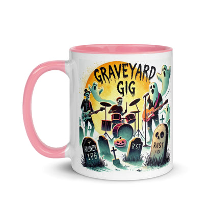 Ghosts and Tombstones Color Mug