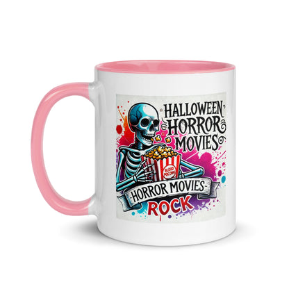 Halloween Movies Popcorn Color Mug