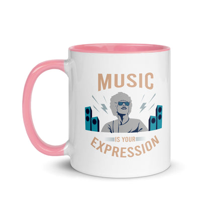 Music is your Expression Color Mug