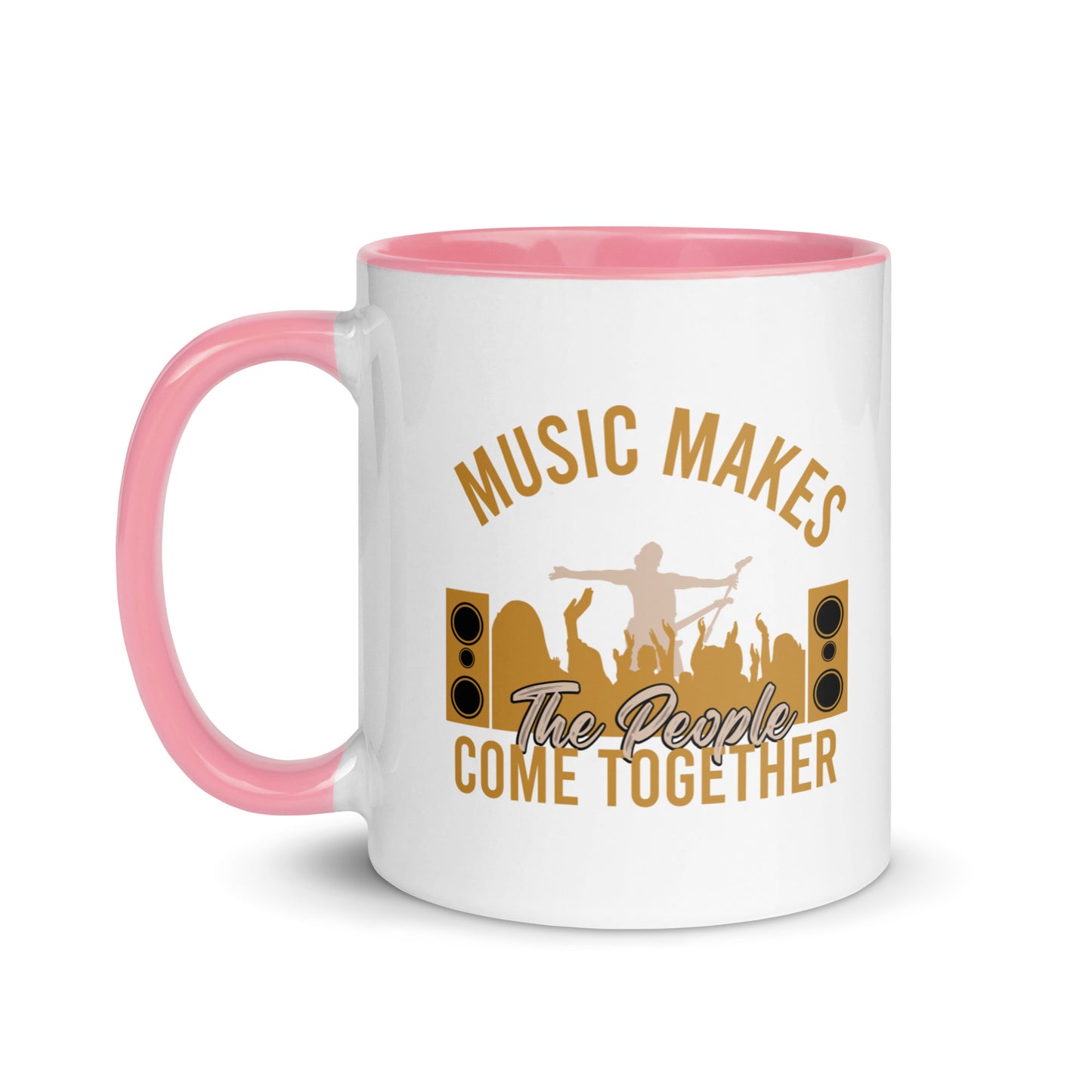Music Makes The People Come Together Color Mug