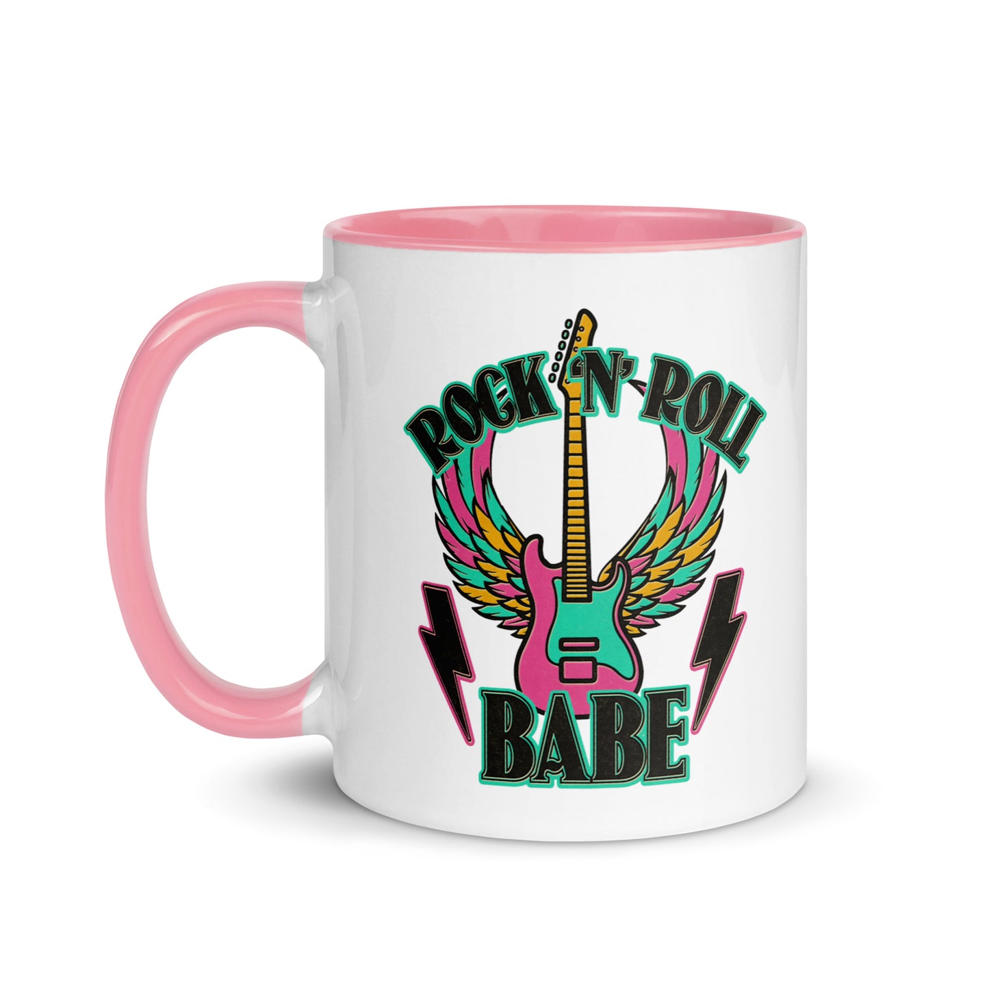 Rock And Roll Babe Color Mug