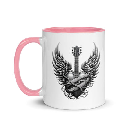 Guitar Angel Wings Color Mug