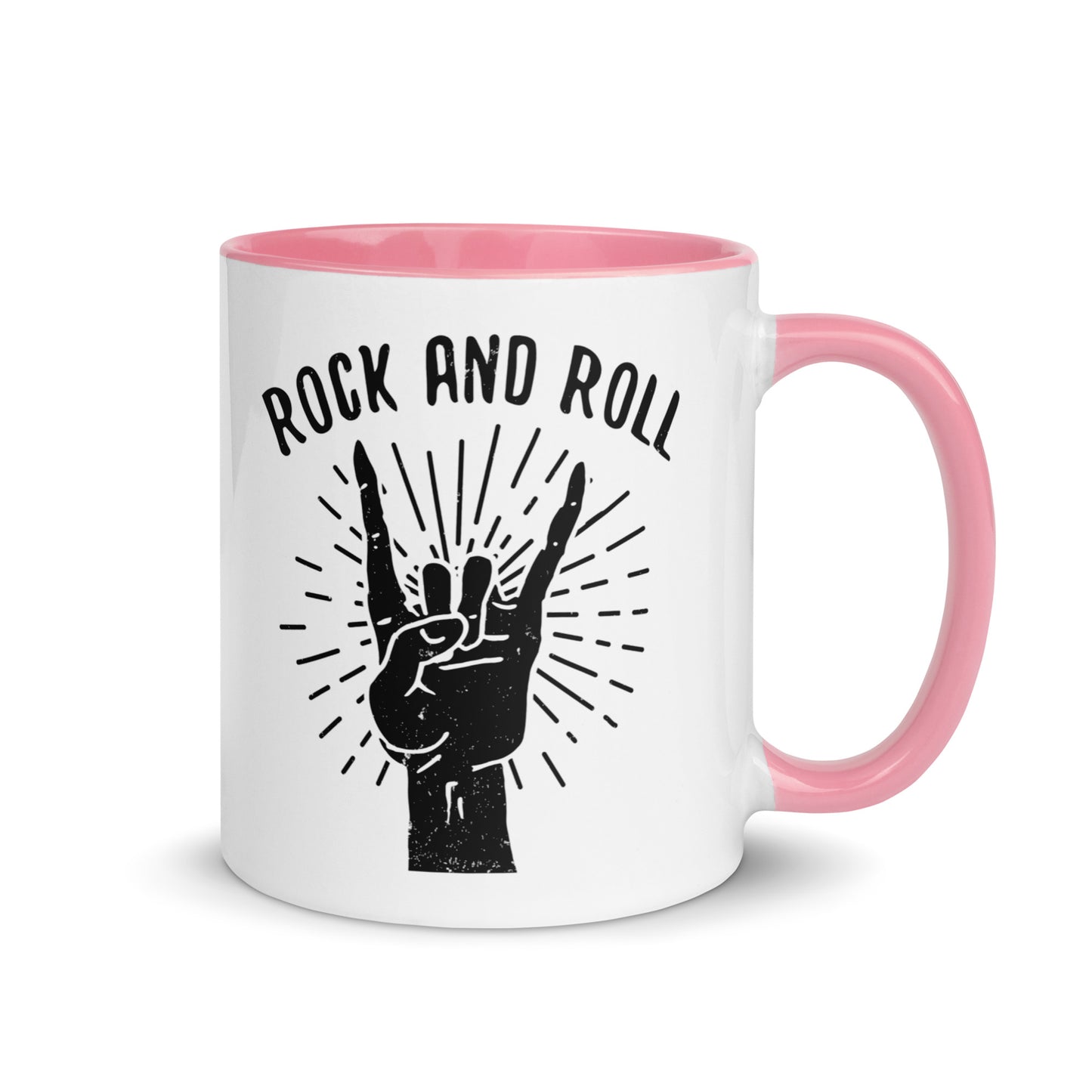 Rock and Roll Hand Color Mug