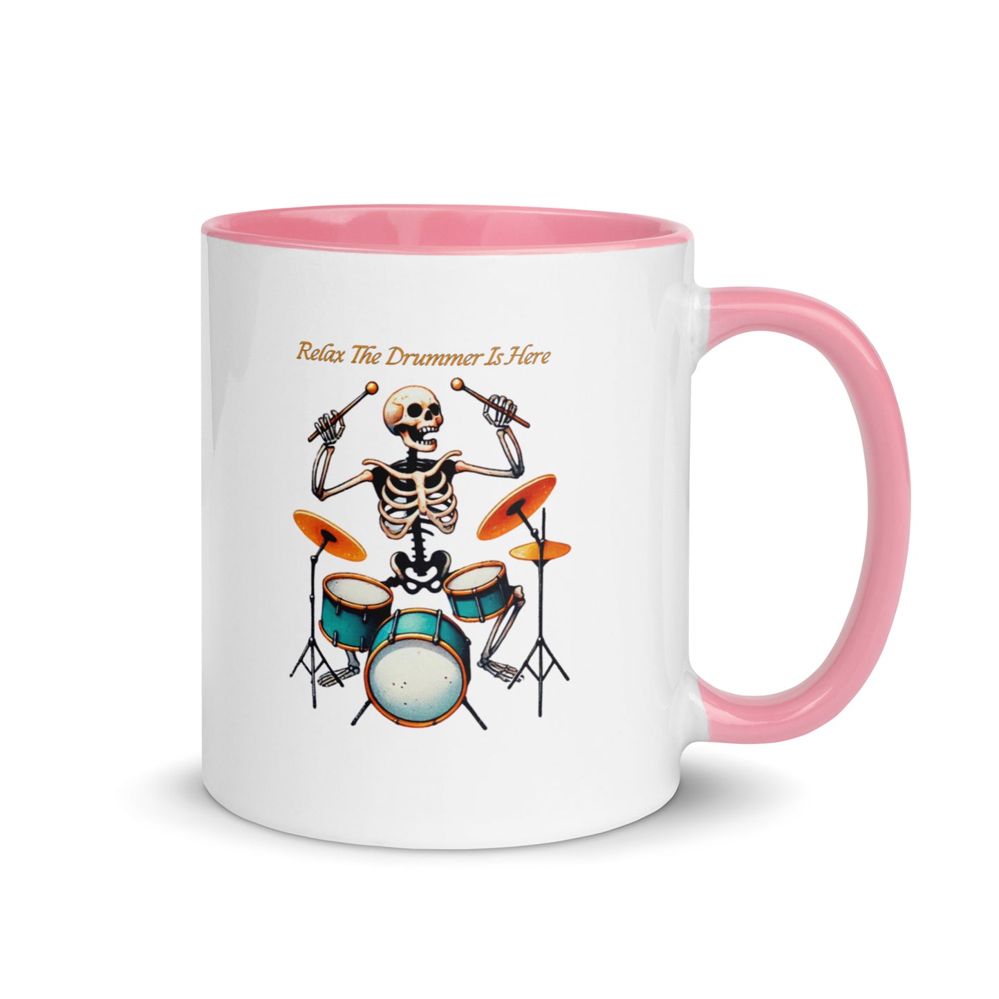 Skele-Tunes Drummer Color Mug