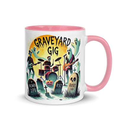 Ghosts and Tombstones Color Mug
