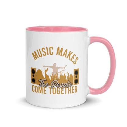 Music Makes The People Come Together Color Mug