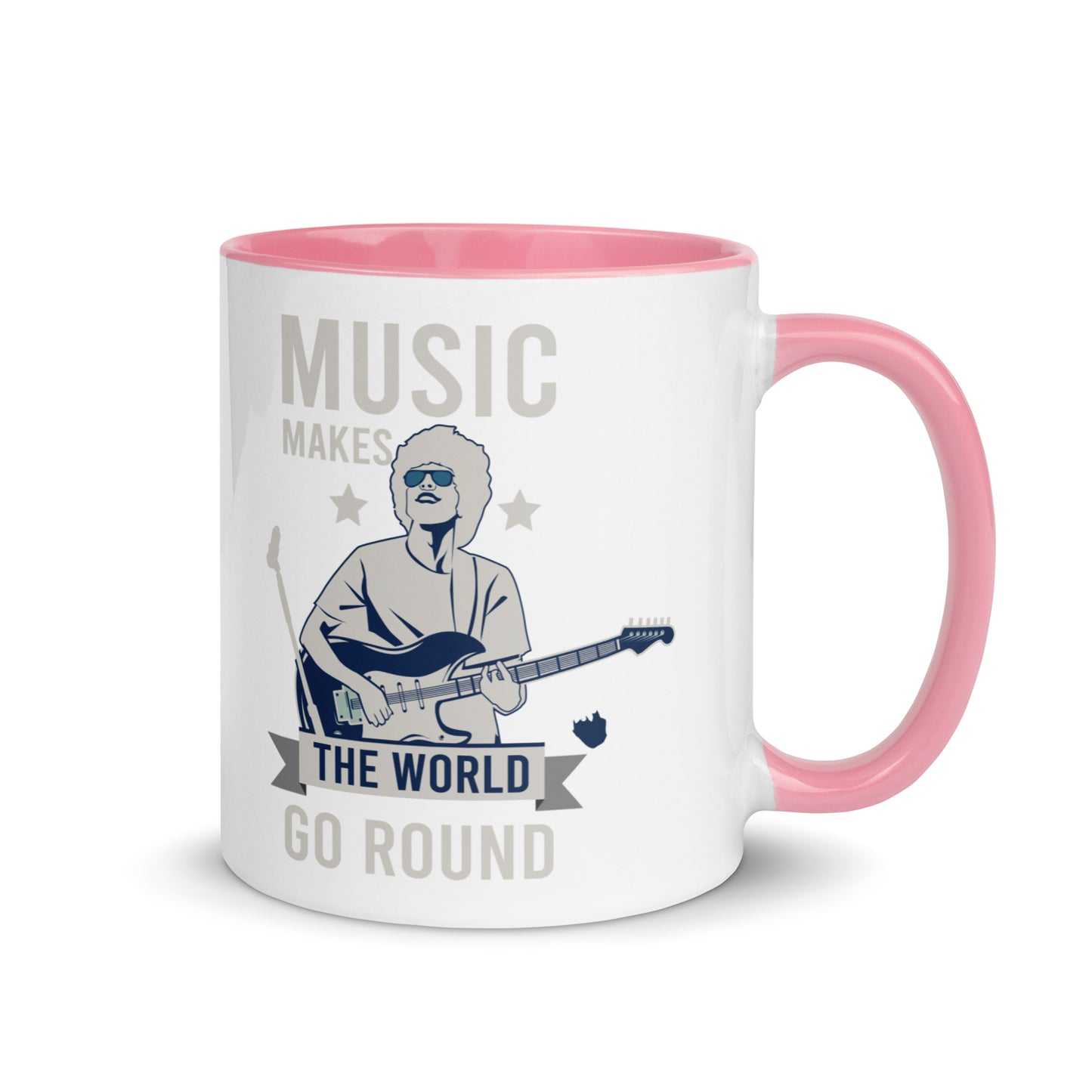 Music Makes The World Go Round Color Mug