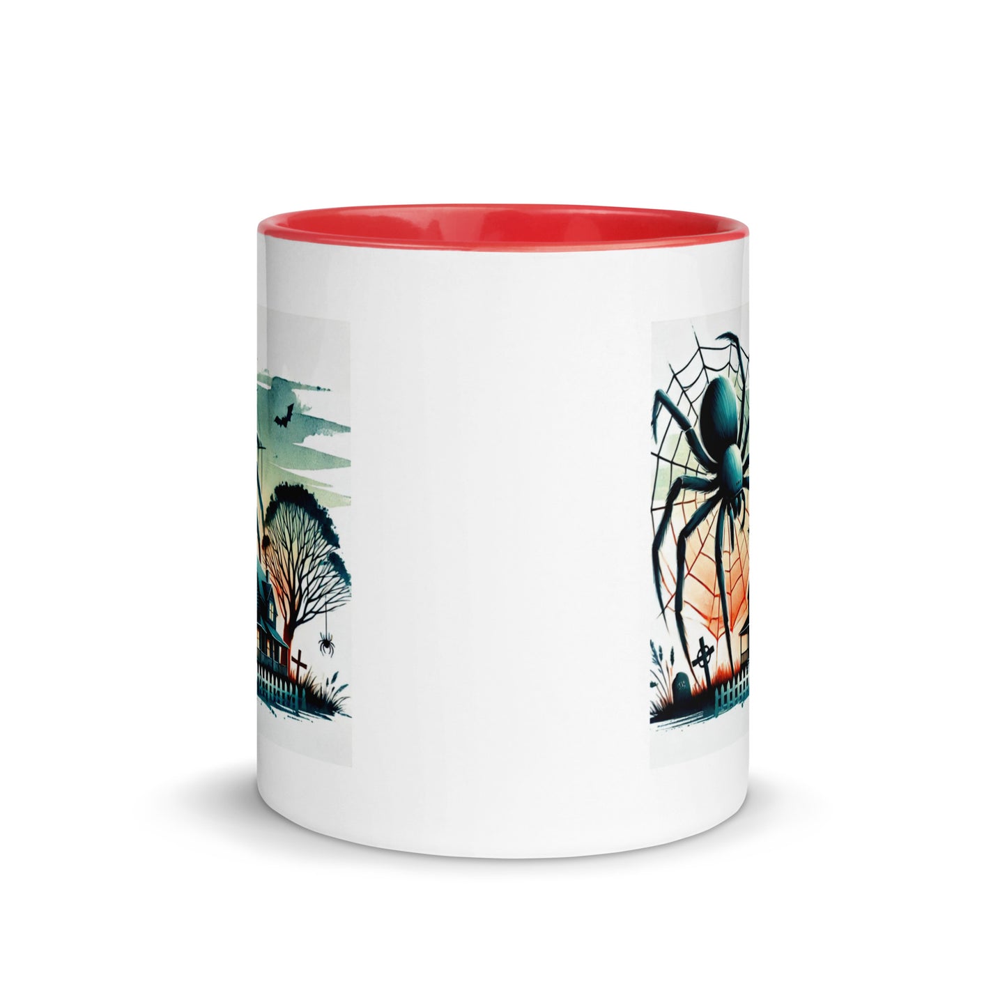 Halloween Giant Spider Color Mug
