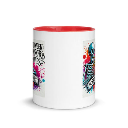 Halloween Movies Popcorn Color Mug