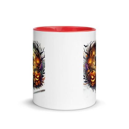 Halloween Scary House Color Mug