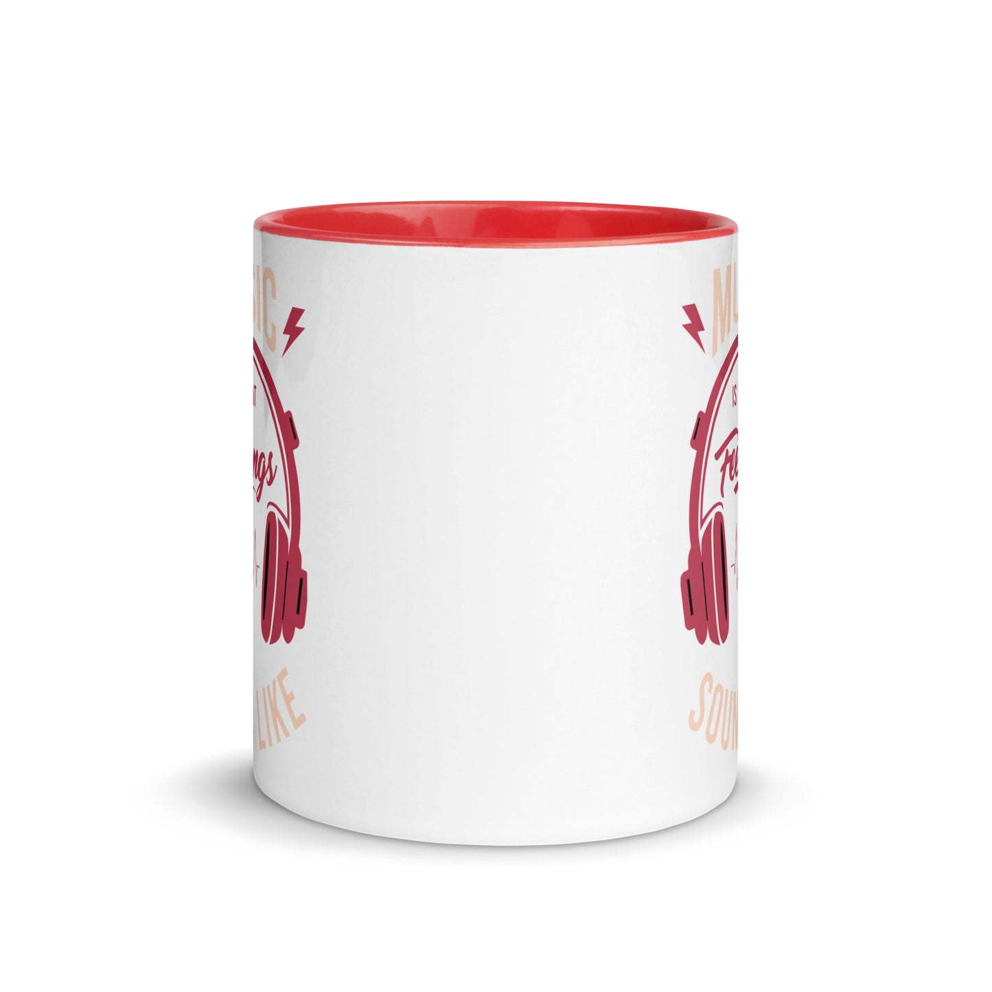 Music is What Feelings Sound Like Color Mug