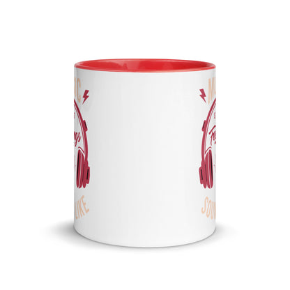 Music is What Feelings Sound Like Color Mug