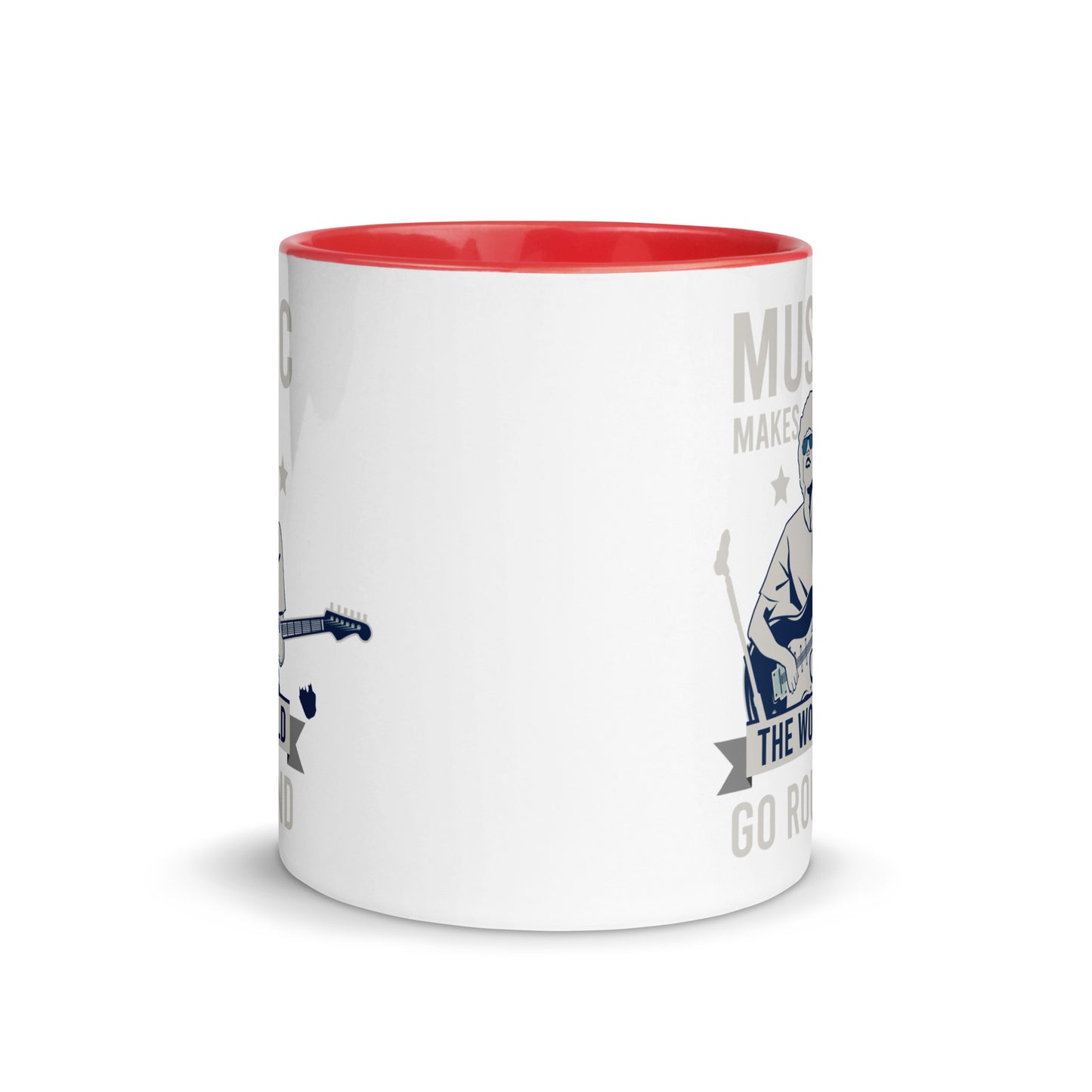 Music Makes The World Go Round Color Mug